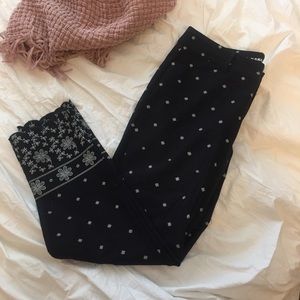 Printed Pixie Pants